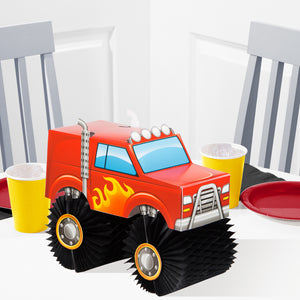 Monster Truck Rally Centerpiece | Kid's Birthday