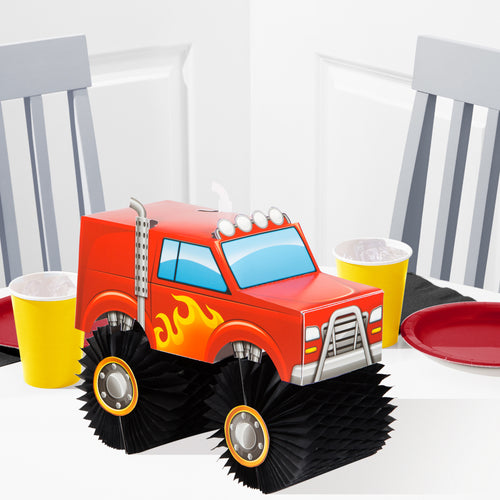 Monster Truck Rally Centerpiece | Kid's Birthday