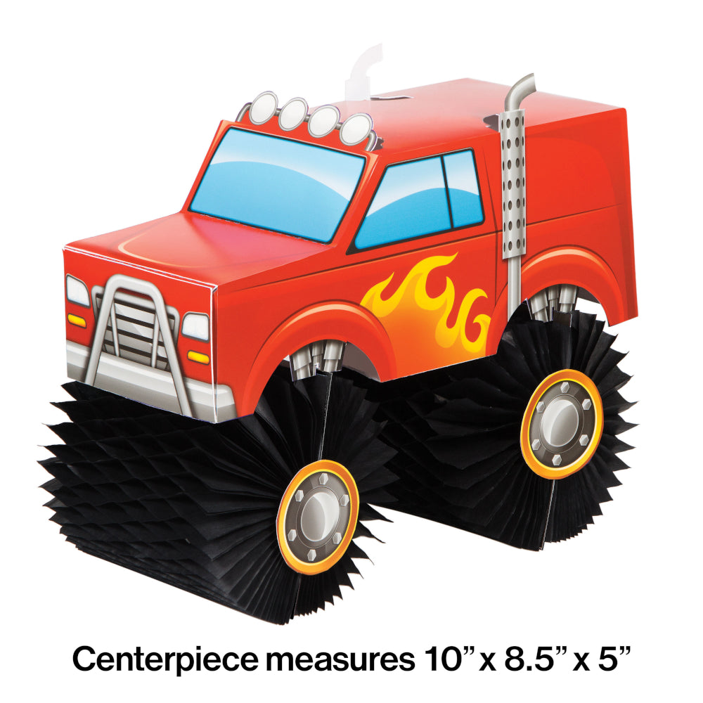 Monster Truck Rally Centerpiece | Kid's Birthday