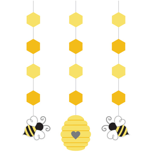 Bumblebee Hanging Cutouts | Baby Shower