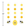 Bumblebee Hanging Cutouts | Baby Shower