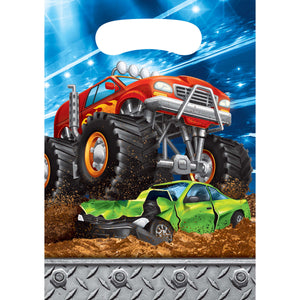 Monster Truck Rally Favor Bags 8ct | Kid's Birthday