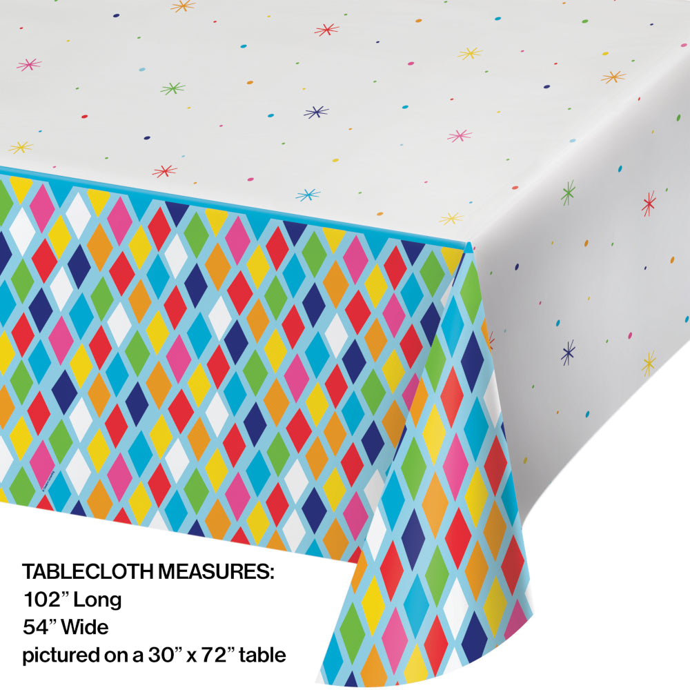 Plastic Table Cover | Generic Birthday
