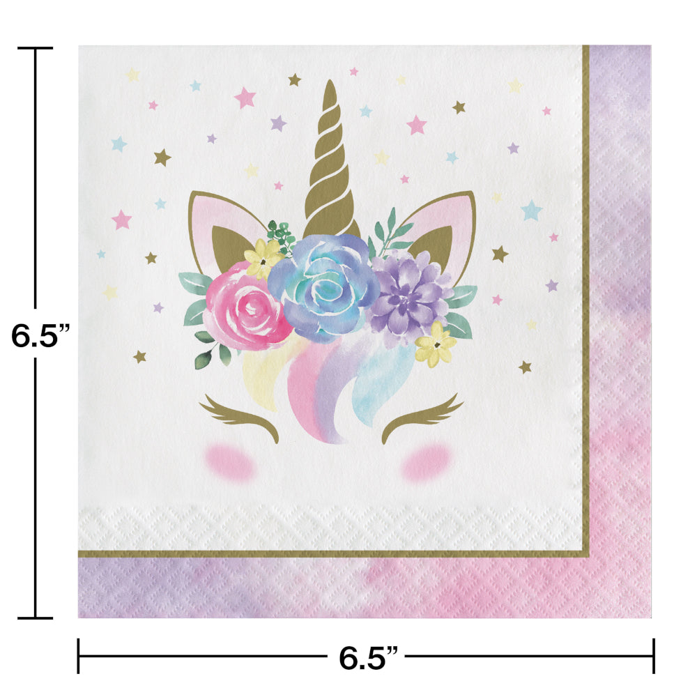 Unicorn Baby Luncheon Napkins