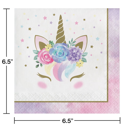 Unicorn Baby Luncheon Napkins