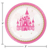 7in Princess Party Paper Plates 8ct | Kid's Birthday