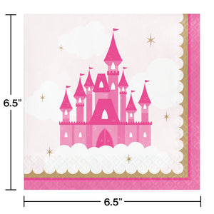 Princess Party Luncheon Napkins 16ct | Kid's Birthday