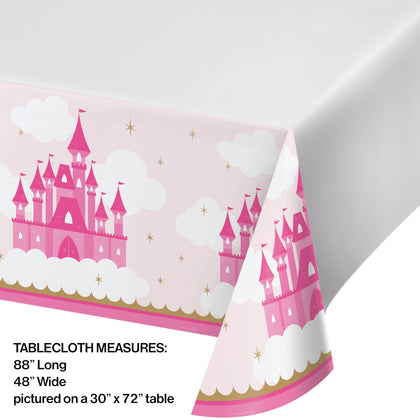 Princess Party Plastic Table Cover | Kid's Birthday