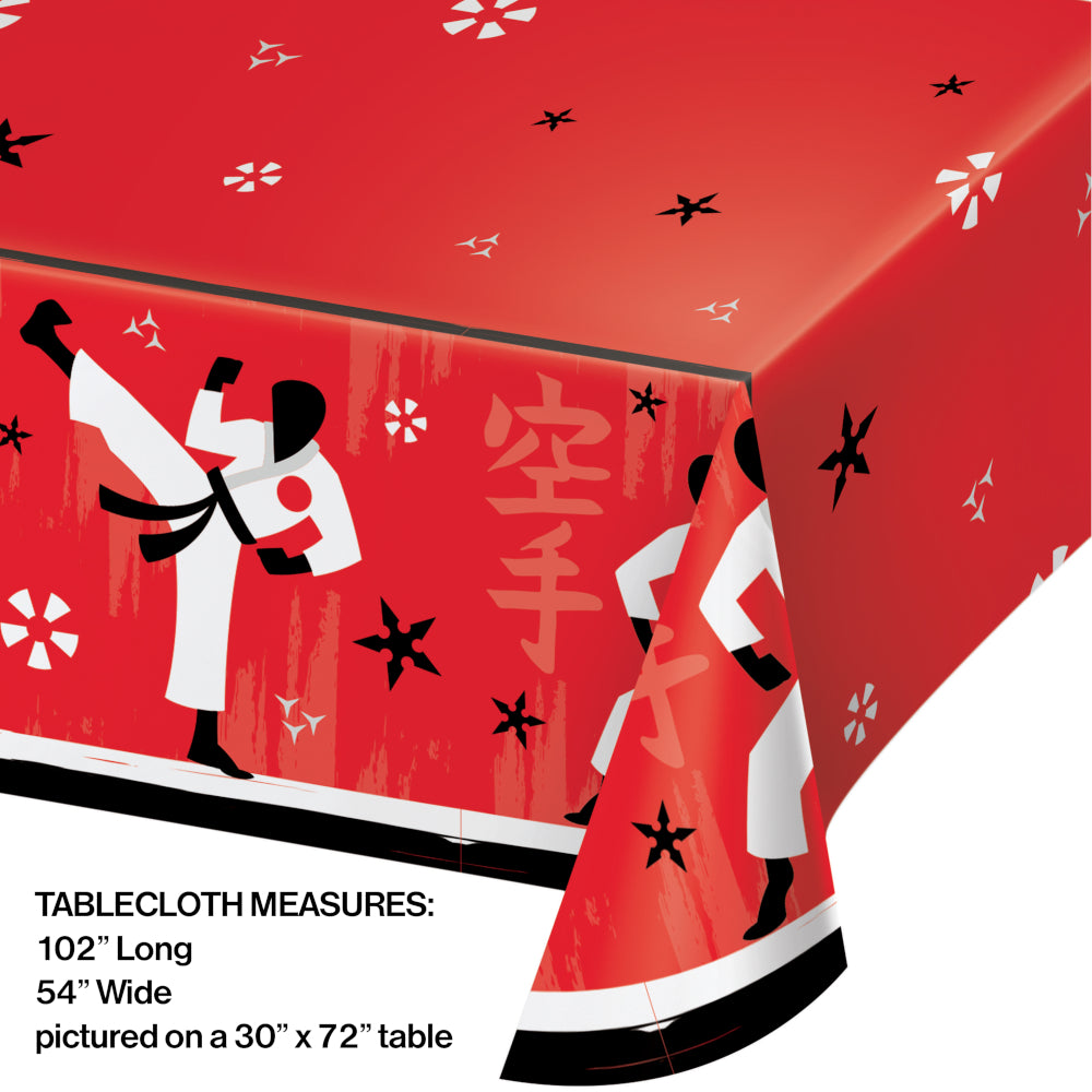 Karate Party Table Cover | Kid's Birthday