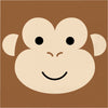 Safari Animals Monkey Luncheon Napkins | Kid's Birthday