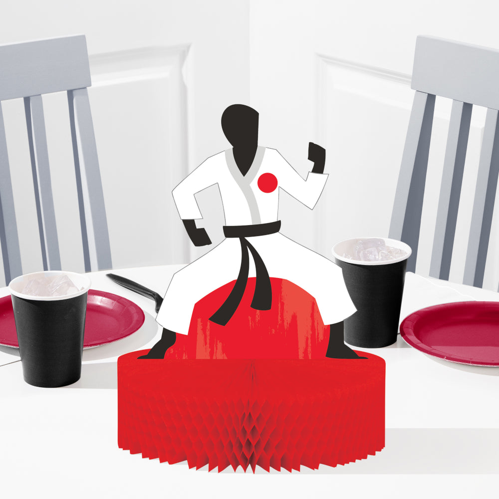 Karate Party Honeycomb Centerpiece | Kid's Birthday