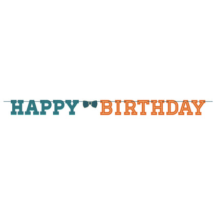 Hipster Birthday Ribbon Banner | Generic Birthday