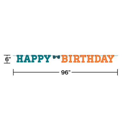 Hipster Birthday Ribbon Banner | Generic Birthday