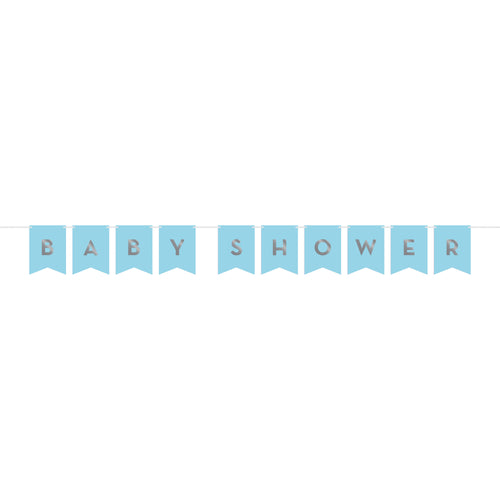 Blue Baby Shower Banner | Baby Shower