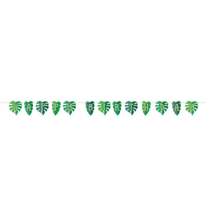 Jungle Leaf Happy Birthday Banner | Kid's Birthday