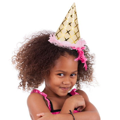 Ice Cream Party Hat 8ct | Kid's Birthday