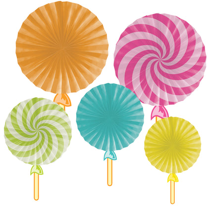 Candy Shop Hanging Decor kit 5pc | Kid's Birthday