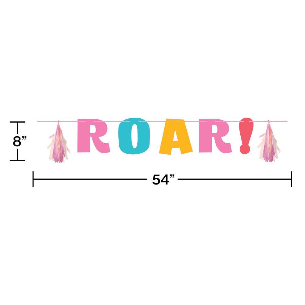 Dinosaur Friends Party Roar Banner  | Kid's Birthday