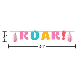 Dinosaur Friends Party Roar Banner  | Kid's Birthday