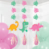 Dinosaur Friends Party Hanging Cutout Decorations | Kid's Birthday