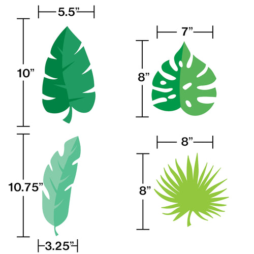 Palm Leaf Cutouts | Kid's Birthday