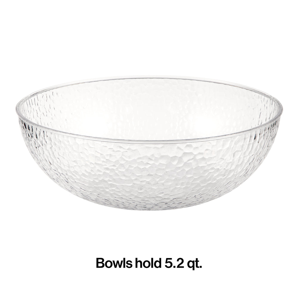 5.2 qt Clear Pebble Bowl | Catering