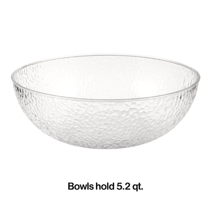 5.2 qt Clear Pebble Bowl | Catering