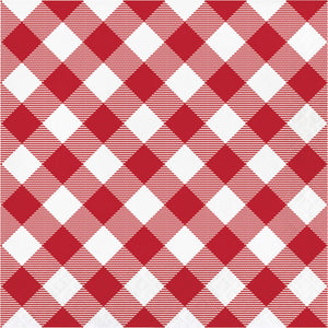Classic Picnic Gingham Lunch Napkins 16ct | Summer