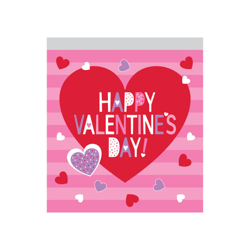 Zipper Treat Bags 10ct | Valentine's Day