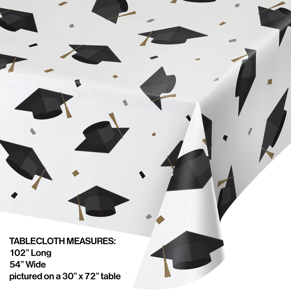 Graduation Cap Table Cover Paper | Graduation