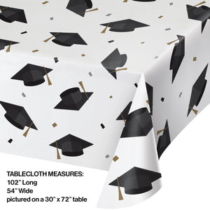 Graduation Cap Table Cover Paper | Graduation