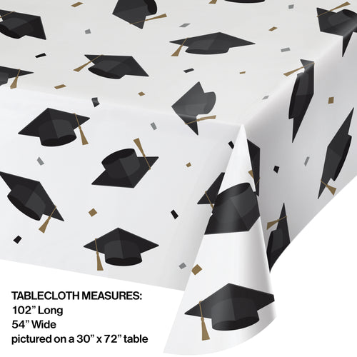 Graduation Cap Table Cover Paper | Graduation