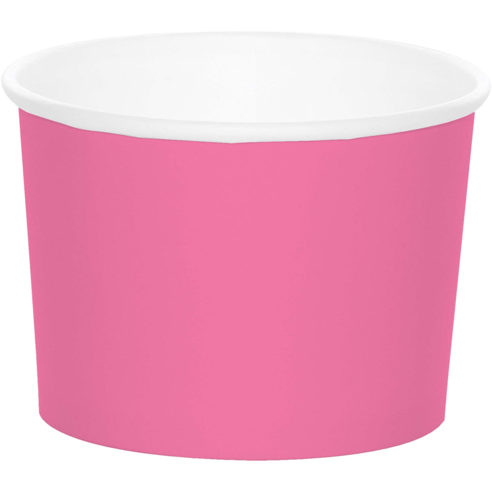 Candy Pink Paper Treat Cups 8ct | Valentine's Day