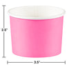 Candy Pink Paper Treat Cups 8ct | Valentine's Day