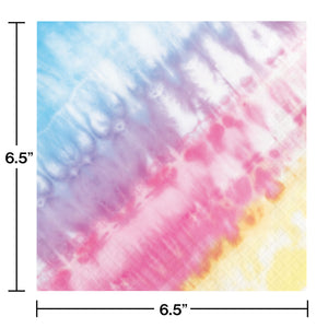 Tie Dye Party Luncheon Napkins 16ct | Kid's Birthday