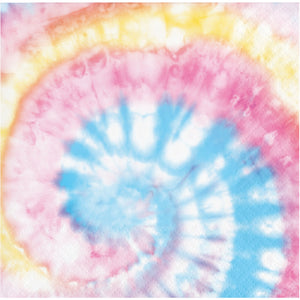 Tie Dye Party Beverage Napkins 16ct | Kid's Birthday