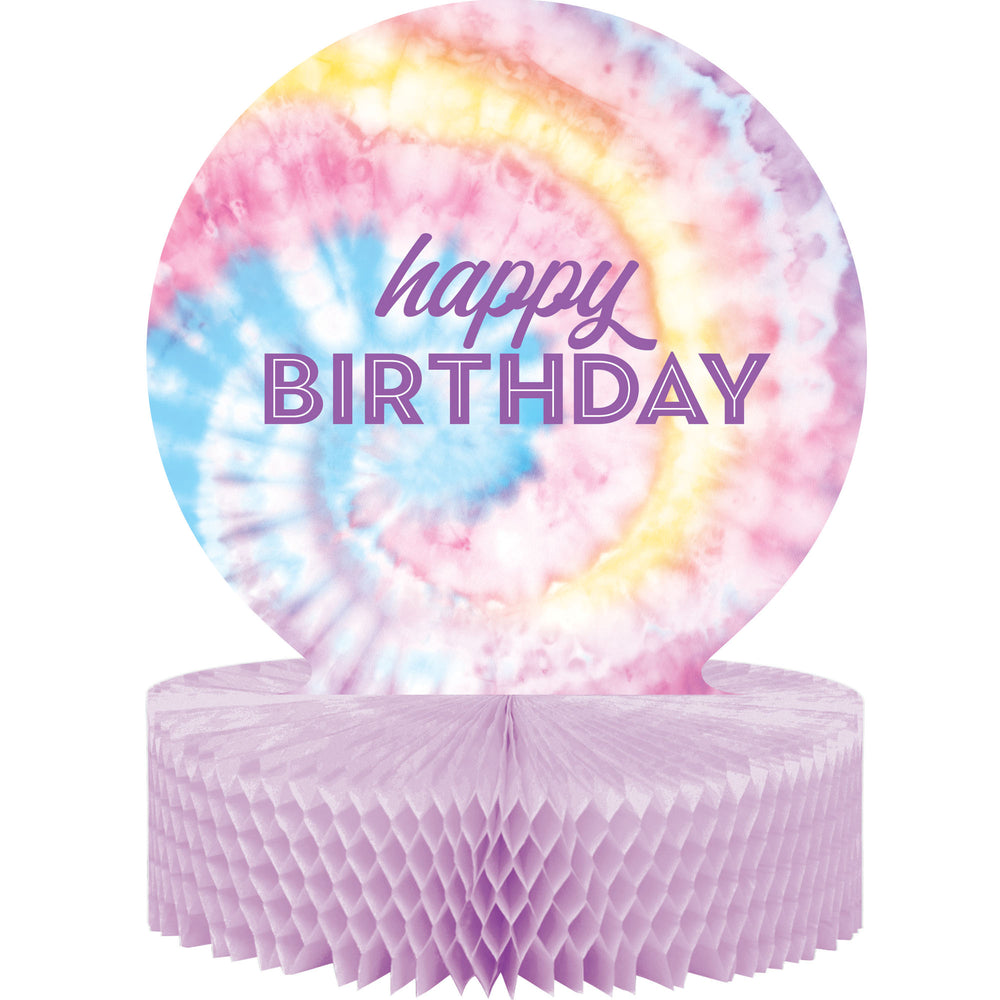 Tie Dye Party Honeycomb Centerpiece | Kid's Birthday