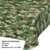 Camouflage Plastic Table Cover | General Entertaining