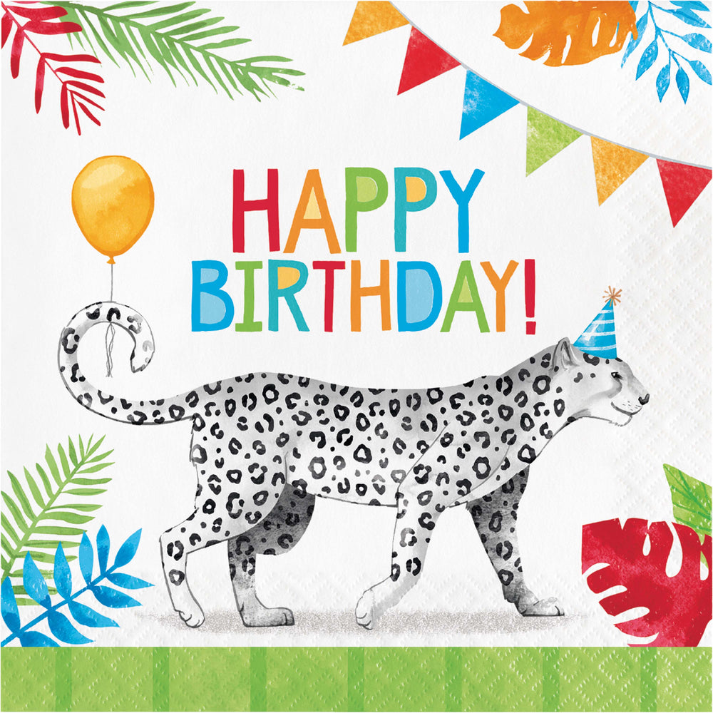 Party Animals Lunch Napkins 16ct | Kid's Birthday