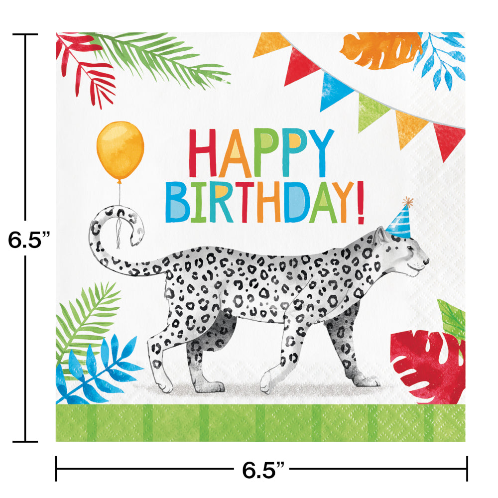 Party Animals Lunch Napkins 16ct | Kid's Birthday
