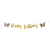 Butterfly Shimmer Ribbon Banner | Kid's Birthday