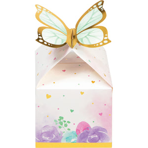Butterfly Shimmer Treat Boxes 8ct | Kid's Birthday