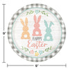 Farm House Bunnies 9in Plate 8ct | Easter