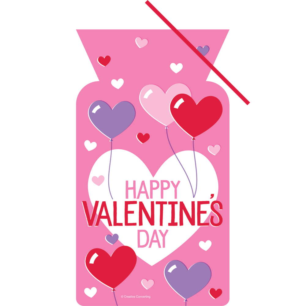 Heart Balloon Treat Bags 20ct | Valentine's Day