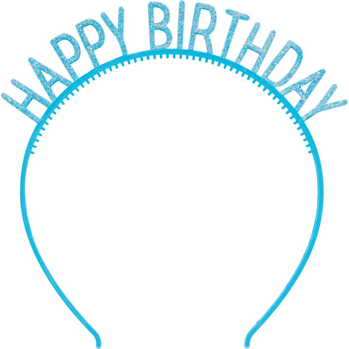 Happy Birthday Glitter Headband 4ct | Generic Birthday