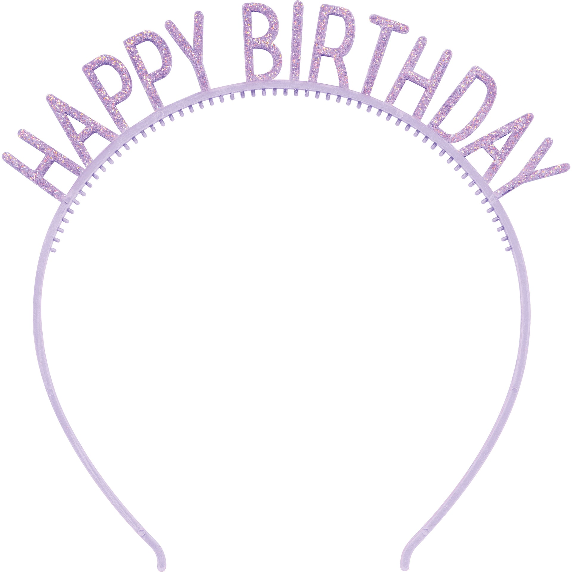 Happy Birthday Glitter Headband 4ct | Generic Birthday