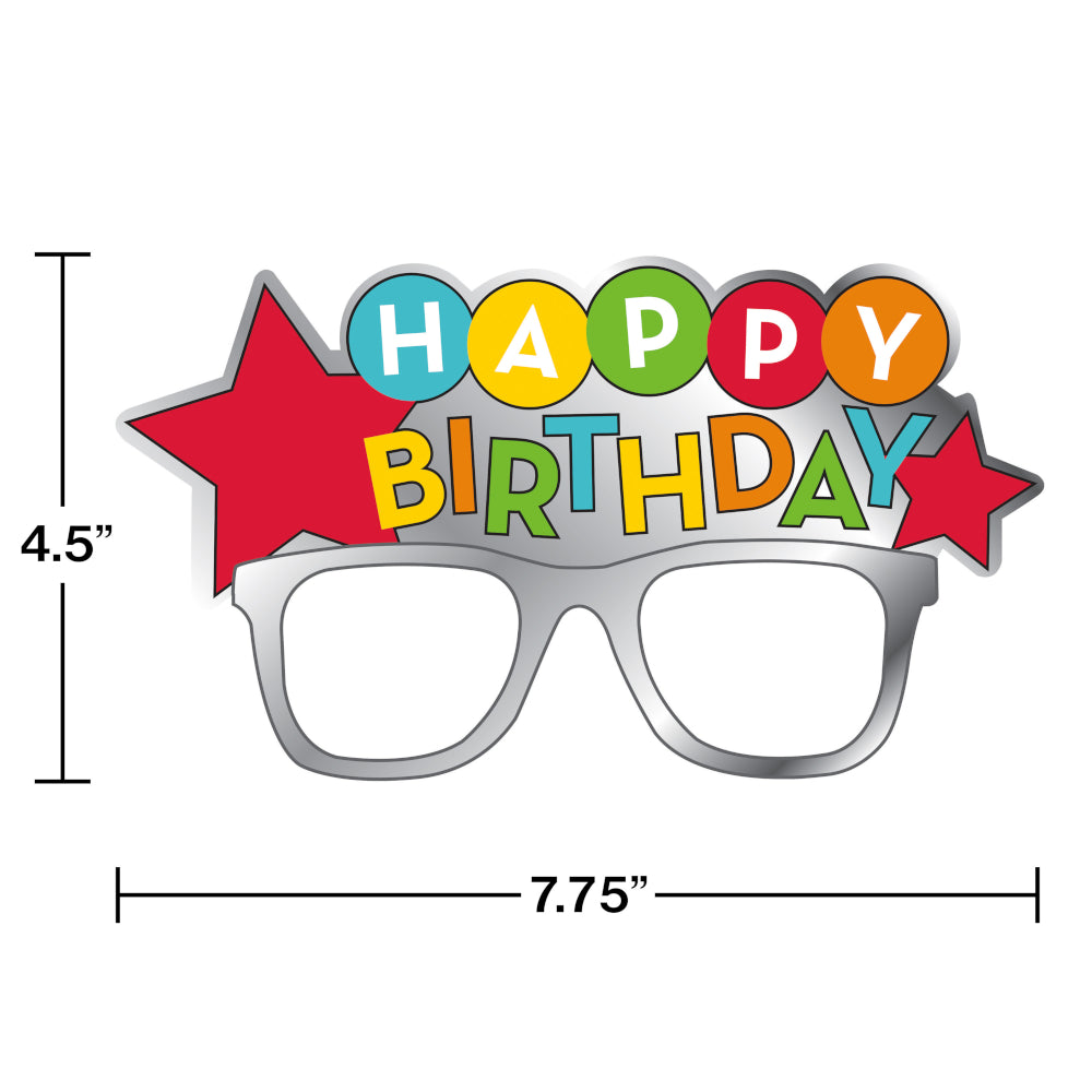 happy birthday goggles Birthday Favor, Glasses 1ct