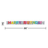 Happy Birthday Fringe Letter Banner | Generic Birthday