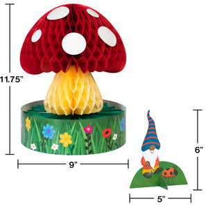 Party Gnomes Honeycomb Centerpieces | Kid's Birthday