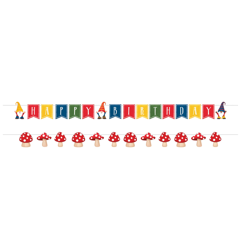 Party Gnomes Birthday Banners | Kid's Birthday